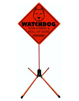 Watchdog Heavy Duty Double Spring Sign Stand for Rigid or Roll Up Signs